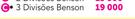 Gommagomma 3 Divisoes Benson-cada