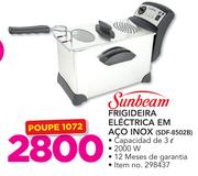 Sunbeam Frigideira Eléctrica em Aço Inox SDF-8502B