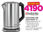 Brabantia 3ltr Chaleira em aço Inox