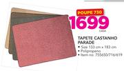 Tapete Castanho Parade-133cm x 183cm Cada