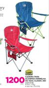Camp Master Cadeira Para Acampar Vermelha ou Azul Classic 200-cada