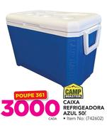 Camp Master 50ltr Caixa Refrigeadora Azul