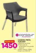 Contour Cadeira Preta Tuscany