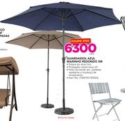Guardassol Azul marinho redondo 3M Exclui base- cada