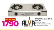 Alva Fogao a Gas de 2 Bocas