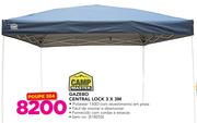 Camp Master Gazebo Central Lock 3 x 3M