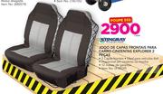 Stingray Jogo De Capas Frontais Para Carro Cinzentas Explorer 2 Peças-cada