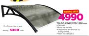1.5m Bronze, Clear Or Grey Awning - cada