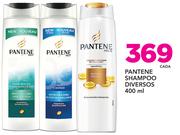 Pantene Shampoo Diversos-400ml cada