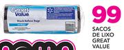 Sacos de Lixo Great value