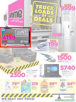 Game Lesotho : Truck Loads Of Deals (28 Sep - 11 Oct 2017), page 1