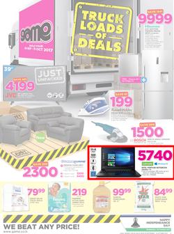 Game Lesotho : Truck Loads Of Deals (28 Sep - 11 Oct 2017), page 1