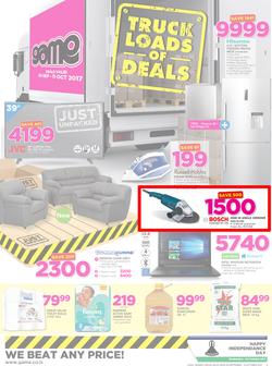 Game Lesotho : Truck Loads Of Deals (28 Sep - 11 Oct 2017), page 1