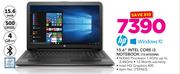HP 15.6" Intel Core i3 Notebook 15-AY035NI
