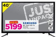 Samsung 40" FHD LED TV 40J5000