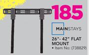 Mainstays 26"-42" Flat Mount