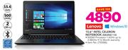 Lenovo 15.6" Intel Celeron Notebook Ideapad 110