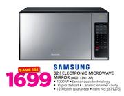 Samsung 32ltr Electronic Microwave Mirror ME0113M1 XF