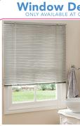 Decorland Ready-Made 25mm Aluminium Venetian Blinds (White)-600W x 1000H mm