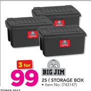 Big Jim 25ltr Storage Box-3's