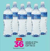 Aquelle Still Water Flip Cap-6 x 750ml