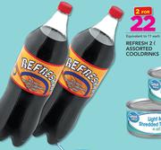 Refresh Assorted Cooldrinks-2 x 2ltr
