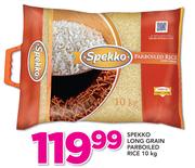 Spekko Long Grain Parboiled Rice-10kg