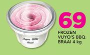 Frozen Vuo's BBQ Braai-4kg