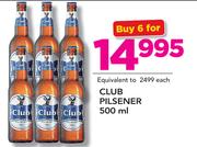Club Pilsener-6 x500ml