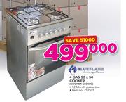 Blueflame 4 Gas 50 x 50 Cooker (Cooker C5040G)