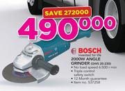 Bosch 2000W Angle Grinder GWS 20-230