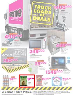 Game Uganda : Truck Loads Of Deals (28 Sep - 11 Oct 2017), page 1