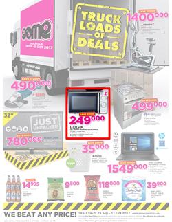 Game Uganda : Truck Loads Of Deals (28 Sep - 11 Oct 2017), page 1
