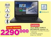 Lenovo 15.6" Intel Core i3 Notebook Ideapad 110