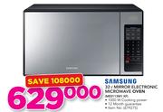 Samsung 32ltr Mirror Electronic Microwave Oven ME0113M1 XF