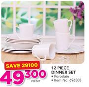 12 Piece Dinner Set-Per Set