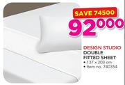 Design Studio Flat Queen  Sheet 137x203cm