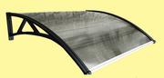 Duo Lite 1500mm Awning In Clear, Grey & Bronze