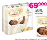 Huggies Newbaby Jumbo-88's