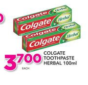 Colgate Toothpaste Herbal-100ml Each