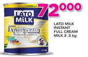 Lato Milk Instant Full Cream Milk-2.5Kg