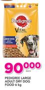 Pedigree Large Adult Dry Dog Food-6Kg Each