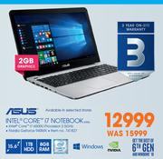 Asus Intel Core i7 Notebook X556