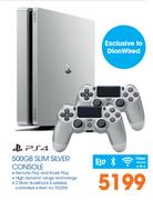 PS4 500GB Slim Silver Console