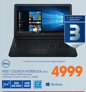 Dell Intel Celeron Notebook-On My Gig 3