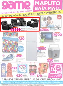 Game Mozambique : Maputo Opening (26 Oct - 29 Oct 2017), page 1