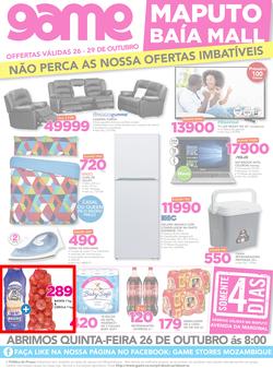 Game Mozambique : Maputo Opening (26 Oct - 29 Oct 2017), page 1