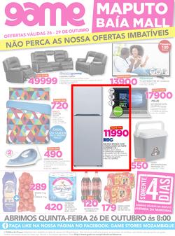 Game Mozambique : Maputo Opening (26 Oct - 29 Oct 2017), page 1
