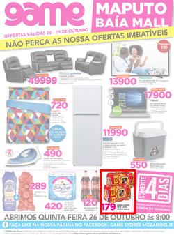 Game Mozambique : Maputo Opening (26 Oct - 29 Oct 2017), page 1