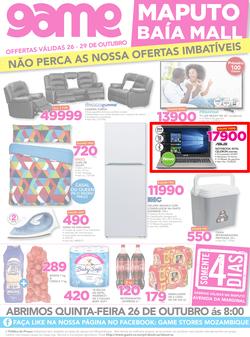 Game Mozambique : Maputo Opening (26 Oct - 29 Oct 2017), page 1